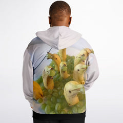Banana Mohan Fashion Plus-size Ziphoodie - AOP