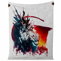 Godzilla 1 Premium Microfleece Blanket Mohan