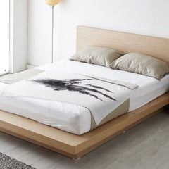 Mohan God Test Premium Microfleece Blanket - AOP