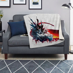 Godzilla 1 Premium Microfleece Blanket Mohan