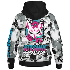 Kitsune Heavyweight Hooded Baseball Jacket