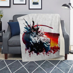 Godzilla 1 Premium Microfleece Blanket Mohan