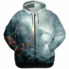 Godzilla Minus One Fashion Plus-size Ziphoodie Mohan
