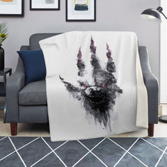 Mohan God Test Premium Microfleece Blanket - AOP