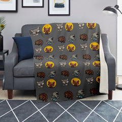 Wolf Mohan Blanket