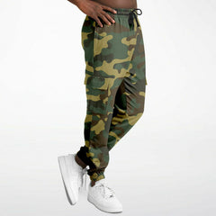 Camo 1 Athletic Cargo Sweatpants - AOP