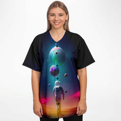 Planet Travel Spaceman Women Jersey