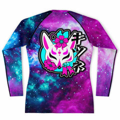 Galaxy Kitsune Rash Guard