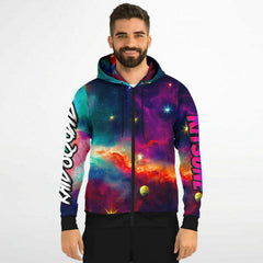 Funky Astro ZipUp Hoodie