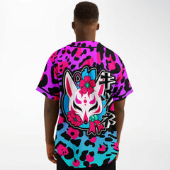 Kitsune Purple Leopard Jersey