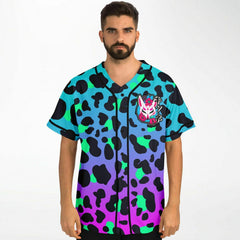 Kitsune Blue Leopard Premium Jersey