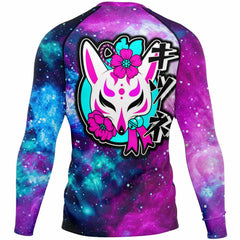 Galaxy Kitsune Rash Guard