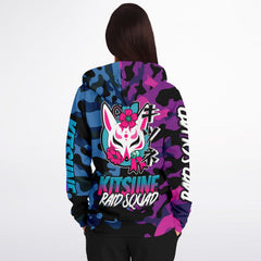 Kitsune Camo Athletic Zip-Up Hoodie