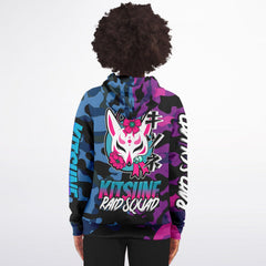 Kitsune Camo Athletic Zip-Up Hoodie