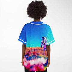 Space Flower Walk Women Jersey
