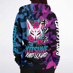 Kitsune Camo Athletic Zip-Up Hoodie